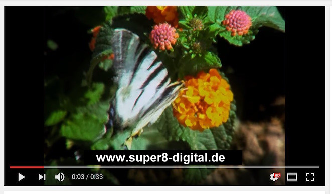 Super8 in HD 1080 in höchster Qualität auf DVD, BluRay, HDD oder USB Stick 